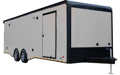 Dual Axle Enclosed Trailer – Trailers are a common oversized storage commodity that can’t always be stored at home.